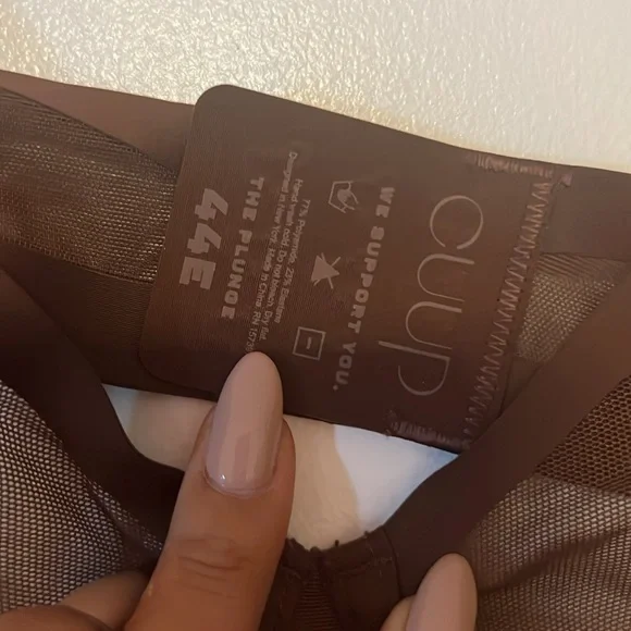 CUUP Brown Mesh Bra - Picture 4 of 5